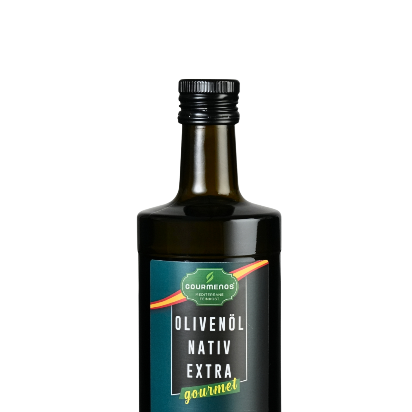 GOURMENOS Gourmet Natives Olivenöl Extra - 500ml - mittelreife Oliven