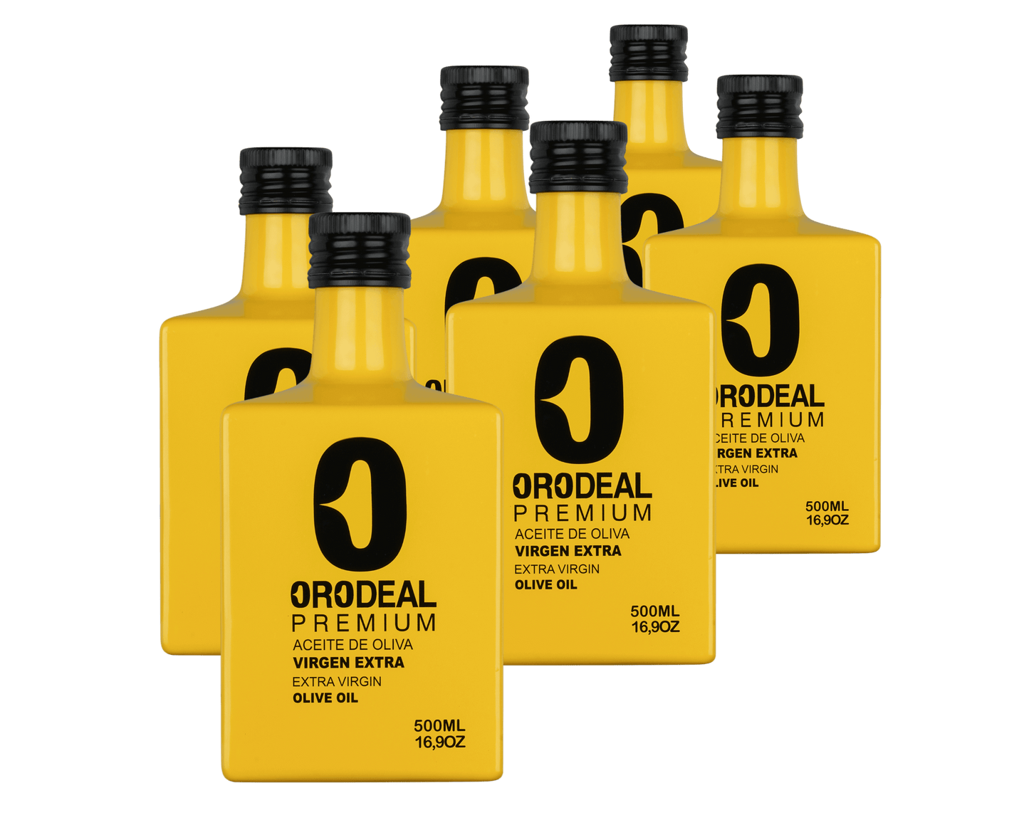 ORODEAL Natives Olivenöl Extra - Frühernte Premium - 500ml - 6er Pack