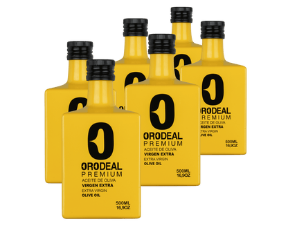 ORODEAL Natives Olivenöl Extra - Frühernte Premium - 500ml - 6er Pack