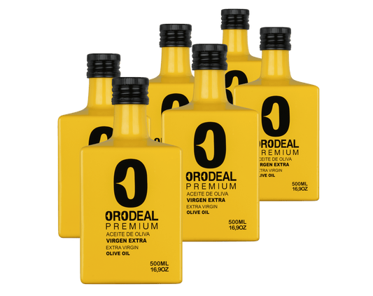 ORODEAL Natives Olivenöl Extra - Frühernte Premium - 500ml - 6er Pack