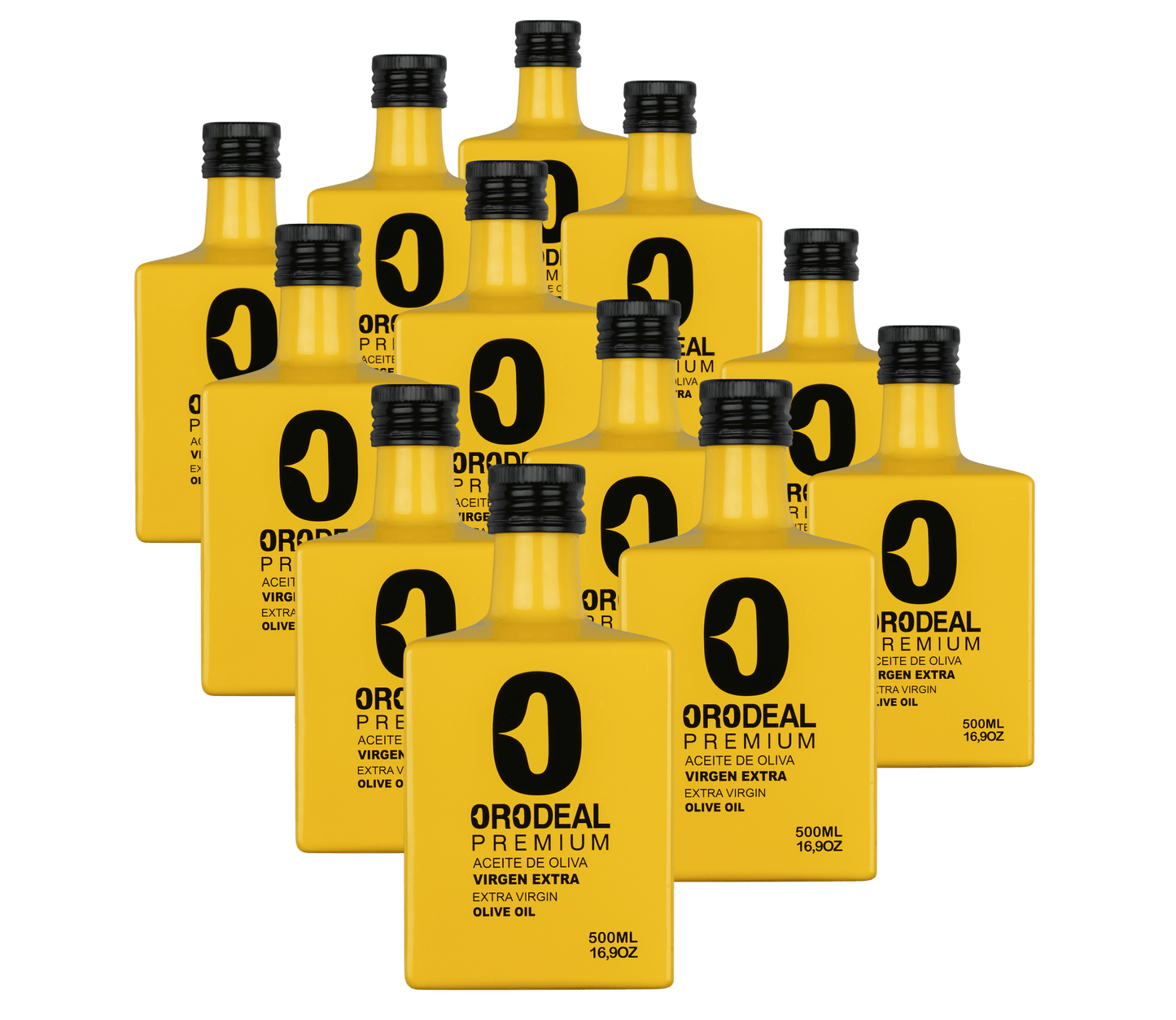 ORODEAL Natives Olivenöl Extra - Frühernte Premium - 500ml - 12er Pack